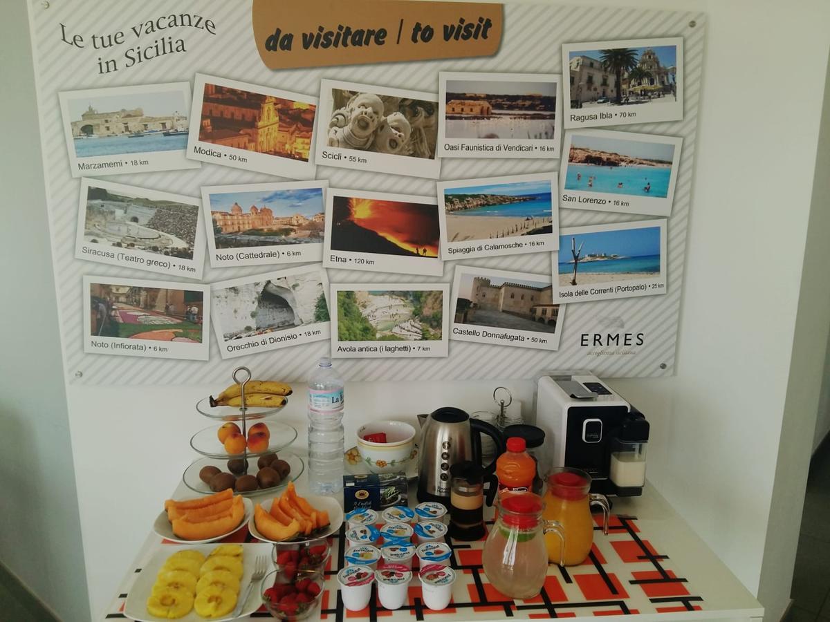 Ermes Bed & Breakfast Avola Bagian luar foto
